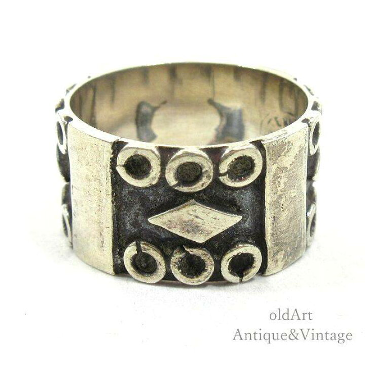 楽天市場】メキシコ製 MEXICO ヴィンテージ シルバー 925 銀細工 重厚  