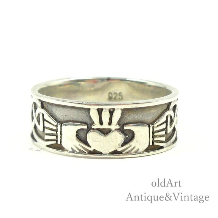 楽天市場】アイルランド製 伝統的な指輪 クラダリング ケルティック  