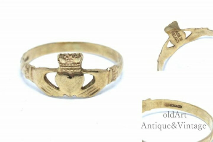 楽天市場】アイルランド製 伝統的な指輪 Claddagh Ring クラダリング  