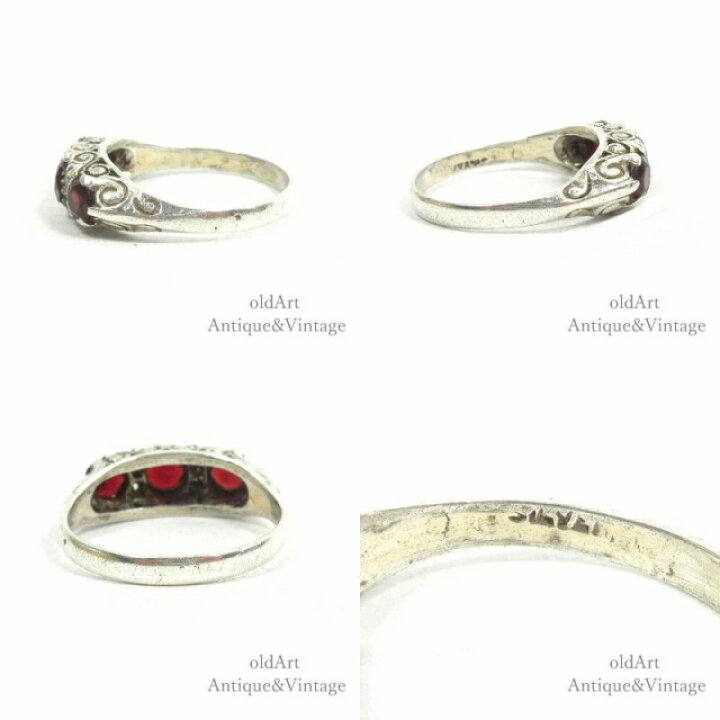 楽天市場】英国 イギリス製 ヴィンテージ Gypsy ring ジプシーリング  