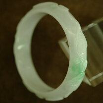 楽天市場】翡翠バングル 大きいサイズの通販