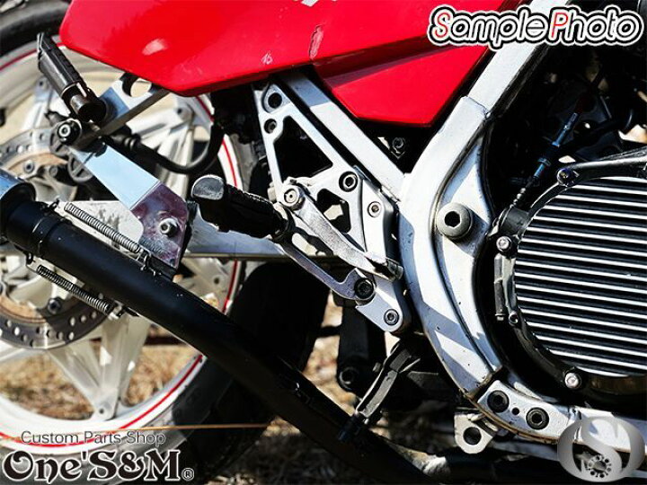 楽天市場】CNC アルミジュラルミン削り出し バックステップ CBR400F 