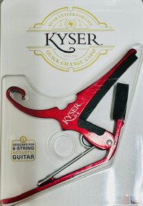 yʗX 180~zJCU[ J|^XgKyser KG6RA / QUICK-CHANGE CAPO Red JCU[AR[XeBbNM^[pJ|^Xg@bh@