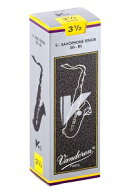 【普通郵便】 バンドレン V12　B♭ テナーサックスリード 3.5 (3半) 【5枚入り】 (Vandoren V12 / 銀箱)