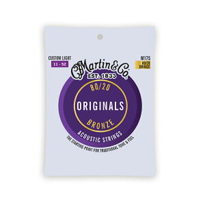 Martin (}[`) / AR[XeBbNM^[@M175@JX^CgQ[W (CUSTOM LIGHT 11-52) (80/20 BRONZE)