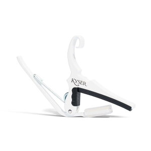 yʗX 180~zJCU[ J|^XgKyser KG6WA / QUICK-CHANGE CAPO White JCU[ AR[XeBbNM^[p J|^Xg@zCg@