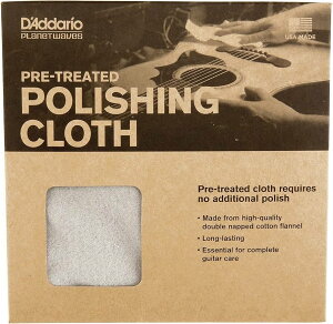 D'Addario / PLANET WAVES (__I/ vlbgEEFCuXjM^[pNXPRE-TREATED POLISH CLOTH vg[ebhE|bVNX PWPC1