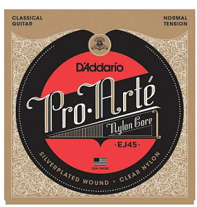 DADDARIO ( �_�_���I )�@�N���V�b�N�M�^�[�� / EJ45 Pro-Arte Nylon Core�@(�K�b�g�M�^�[��/�i�C������)�@���m�[�}���e���V���� �Z�b�g��