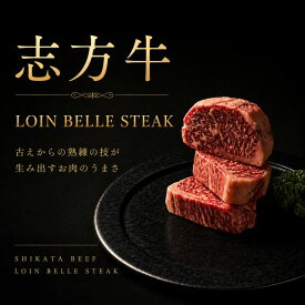 【楽天限定】【即日出荷対応】志方牛 ロインベルステーキ 100g｜ロース中心部限定 【送料無料※北海道・沖縄へは+500円】希少部位 神戸ビーフ 高級肉 ギフト 誕生日 お取り寄せグルメ プレゼント 牛肉 ステーキ 霜降り 父の日 母の日 お中元 お歳暮