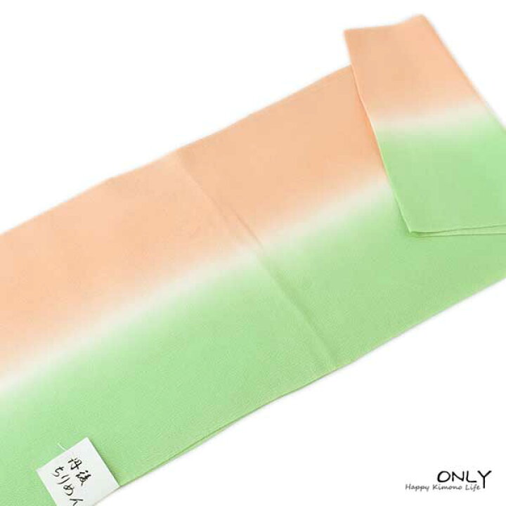 楽天市場】丹後 ちりめん 帯揚げ グラデーション 重目 友禅 正絹 新品  