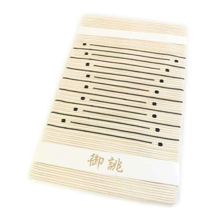 楽天市場】絽綴れ 八寸 夏帯 仕立て上り品 新品 白 : 和装小物 ONLY