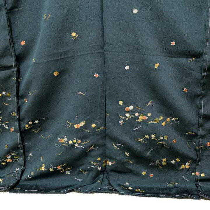 楽天市場】訪問着 蘇州刺繍 浜ちりめん生地使用 仮絵羽 未仕立て品 