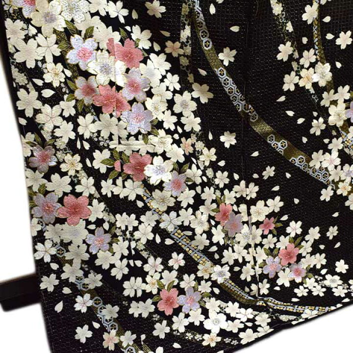 楽天市場】振袖 総汕頭 蘇州刺繡 超豪華 仮絵羽 未仕立て品 正絹 