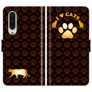 AQUOS zero5G basic A002SH DX SHG02 �蒠�^ �P�[�X �J�o�[ �L ���� �L�� I LOVE CATS ���킢�� �A�N�I�X �X�}�[�g�t�H���P�[�X �g��