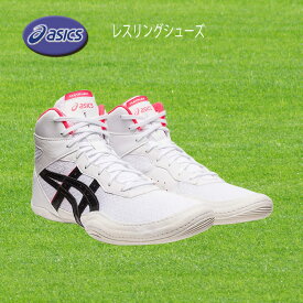 アシックス MATFLEX 7 レスリングシューズ ホワイト×ディーバピンク 1081A051-100