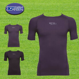 xanax（ザナックス）コンプリートアンダーシャツ ローネック 半袖 接触冷感 消臭抗菌 野球 BUS-861