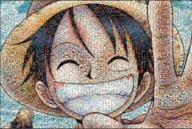 【送料無料】 ジグソーパズル　1000ピース　ワンピース　モザイクアート　1000-330　エンスカイ