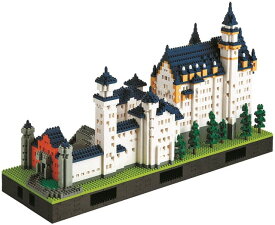 【送料無料】ナノブロック　リアルホビーシリーズ　ノイシュバンシュタイン城　NB-009　nanoblock　カワダ
