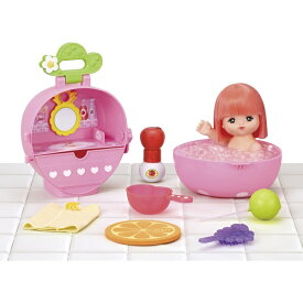 ★【おまけをプレゼント】【送料無料】　メルちゃん　お人形つきセット　フルーツだいすき　いちごのおふろセット