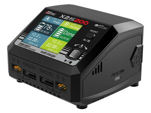 yz@HiTEC Multi Charger X2 AC PLUS 200 [dP[utZbg AC/DC [Ed 44349