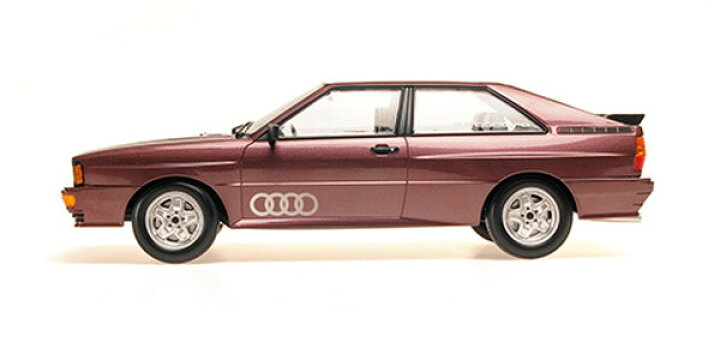 楽天市場】【送料無料】 MINICHAMPS 1/18 アウディ クワトロ 1980 