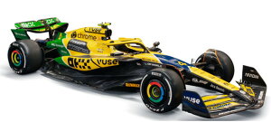 yz@Bburago 1/43 }N[ F1 `[ MCL38(2024) iRGPZiXyVdl No.4 L.mX wbgt i_CLXg~jJ[ BUR38215NS