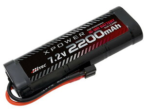 yz@HiTEC XPOWER Ni-MH 7.2V 2200mAh T^fB[YRlN^[ R/Cpobe[ XP2200-ND-B