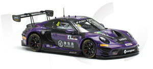 yz@KILOWORKS×MINICHAMPS 1/43 |VF 911 GT3R (992) #4 IW[^[X|[c 2024N GT[h`W AWA i~jJ[ KLW001MC