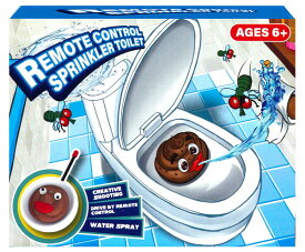 【送料無料】　童友社 R/C 水が飛び出す トイレくん 27MHz 完成品電動R/C