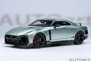 �y���������z�@AUTOart 1/18 NISSAN GT-R50 by ITALDESIGN (���^���b�N�E�O���[��/�u���b�N) �����i�~�j�J�[ 77512