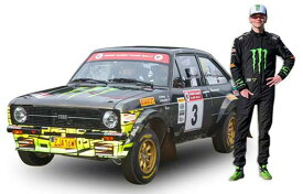 【11月発売予定】　【送料無料】　SUNSTAR 1/18 フォード エスコート RS1800 2023年 ロジャー・アルバート・クラーク・ラリー #3 O.Solberg/E.Edmondson O.Solbergフィギュア付 完成品ダイキャストミニカー 4864F