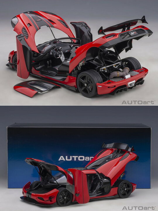 楽天市場】【送料無料】 AUTOart 1/18 ケーニグセグ アゲーラ RS 