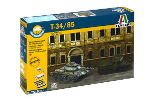 �y���������z�@�C�^���� 1/72 WW.II �\�r�G�g�R T-34/85(2�q�Z�b�g) �v�����f�� IT7515