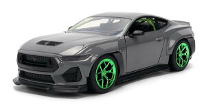 �y���������z�@JADA TOYS 1/24 BIGTIME MUSCLE 2024 �t�H�[�h �}�X�^���O RTR �O���[ �����i�_�C�L���X�g�~�j�J�[ JADA36593