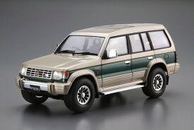 【送料無料】　アオシマ 1/24 ザ・モデルカー No.107 ミツビシ V43W パジェロ スーパーエクシード '91 プラモデル