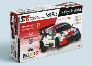4���ȍ~�����\�� �y���������z�@�x���L�b�g 1/24 �g���^ GR �����X �����[1 �n�C�u���b�h WRC 2023 �����[�E���L�V�R �E�B�i�[�i���{��Ζ�⑫�������t���j �v�����f�� BEL026