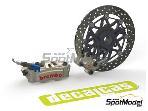 7���ȍ~�����\�� �y�l�R�|�X���������z�@�f�J�[���L���X 1/12 ���}�n YZR-M1 2007 �u���[�L�L�����p�[&�u���[�L�f�B�X�N�Z�b�g(3D�v�����g) �f�B�e�[���A�b�v�p�[�c DCL-PAR186