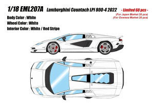 �y9�������\��z�@�y���������z�@EIDOLON 1/18 �����{���M�[�j �J�E���^�b�N LPI 800-4 2021 (�E�B���O�A�b�v) �z���C�g �����i�~�j�J�[ EML207A