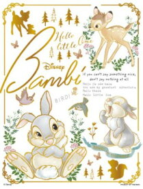 【送料無料】 ジグソーパズル 300ピース プチ2ライト ディズニー カラフル・ゴールド／バンビ 16.5×21.5cm 42-109