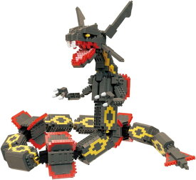 【送料無料】　ナノブロック　nanoblock　ポケットモンスター 黒いレックウザ エクストリームDX NBPM_104