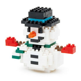 【ネコポス送料無料】　ナノブロック　nanoblock　雪だるま　NBC_064