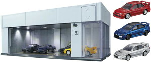 1220\y2_Zbg(g~J3)Fzg~Jv~A tomica GARAGE SILVER WHITE Standard Edition  G{ 3 MODELS Collection