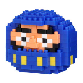 【ネコポス送料無料】　ナノブロック　nanoblock　だるま 青　NBC_402