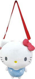 【送料無料】　サンリオキャラクターズ キャリーオンバッグ ハローキティ (ぬいぐるみバッグ ショルダーバッグ トラベルバッグ 旅行バッグ バッグ ポーチ 小物入れ)