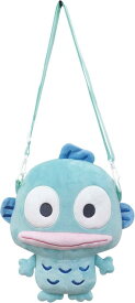 【送料無料】　サンリオキャラクターズ キャリーオンバッグ ハンギョドン (ぬいぐるみバッグ ショルダーバッグ トラベルバッグ 旅行バッグ バッグ ポーチ 小物入れ)