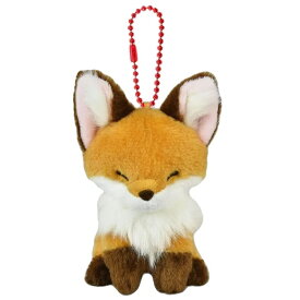 【送料無料】　ちょコンとキツネLMC きなこ（オレンジ） ぬいぐるみマスコット 高さ約12.5cm 703868