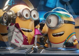 【送料無料】　ジグソーパズル 108ピース ミニオン ファン ディスコ ミニオン！18.2×25.7cm 03-069