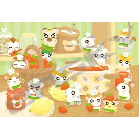 【送料無料】　ジグソーパズル 300ピース とっとこハム太郎 みんなでジャム作りなのだ 300-3084