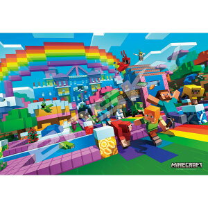 yz@WO\[pY 300s[X MINECRAFT }CNtg }WJs[X -Cg- World of Color 26×38cm 300-ML10