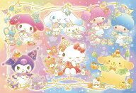 【送料無料】　ジグソーパズル 1000ピース サンリオキャラクターズ キラキラおやつタイム 1000-125